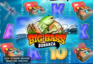 Автомат Big Bass Bonanza в казино Кафе